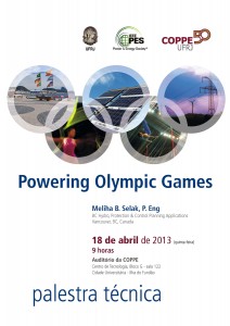 Palestra "Powering Olympic Games'.